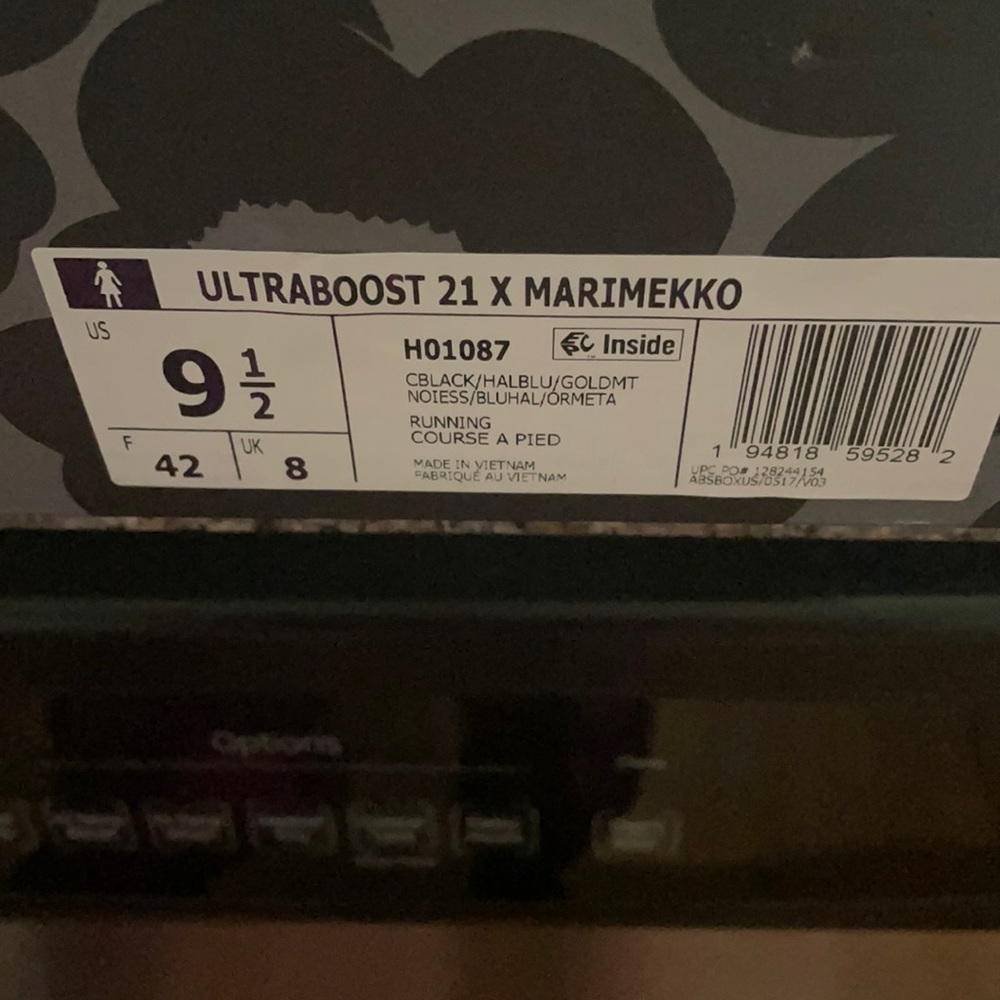Adidas Ultraboost 21 X Marimekko New with tags.